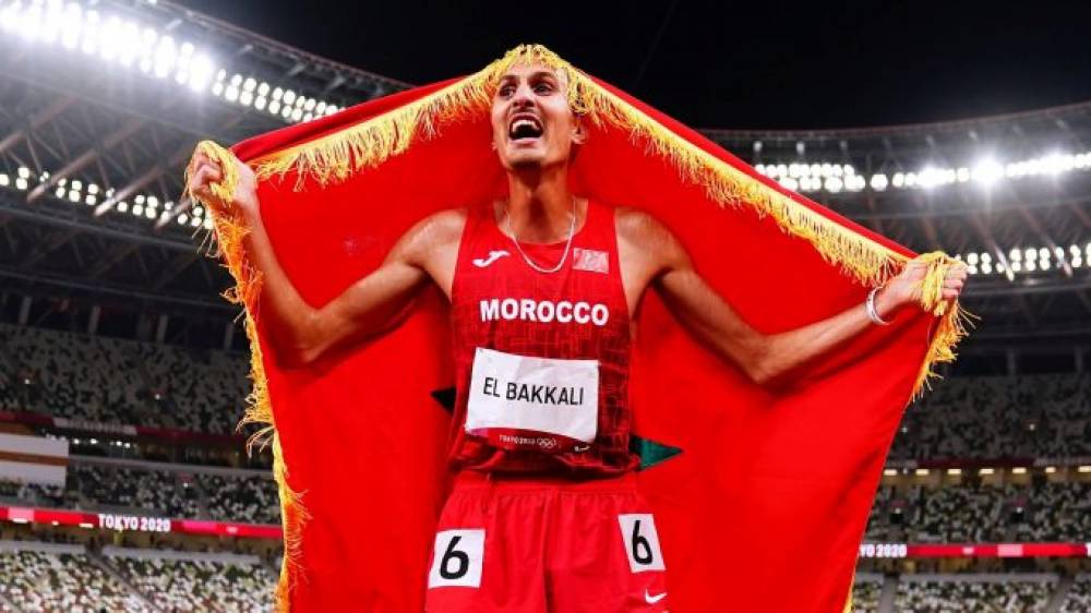 JO de Tokyo / Finale du 3000m steeple: l’athlète marocain Soufiane El Bakkali remporte la médaille d’or