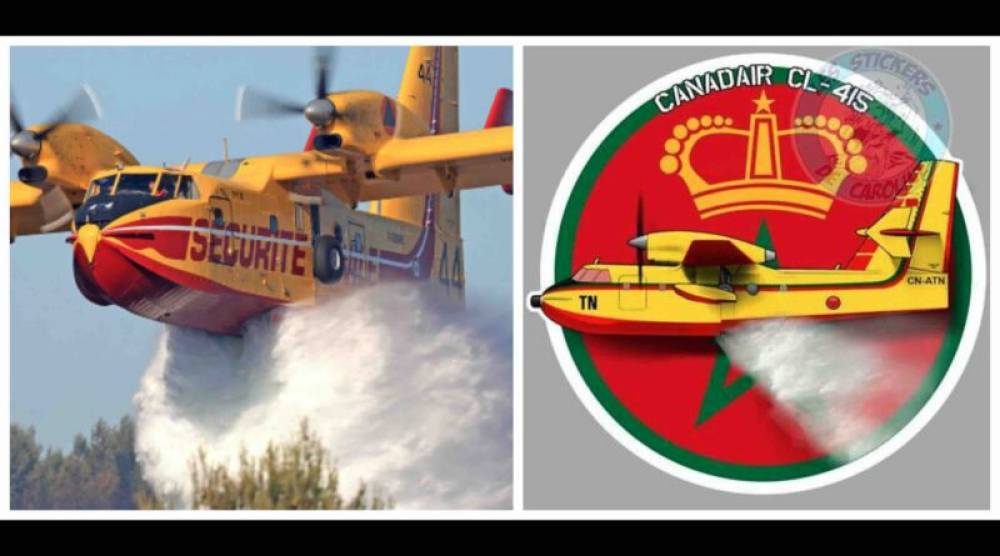 Le Maroc achète 3 canadairs supplémentaires