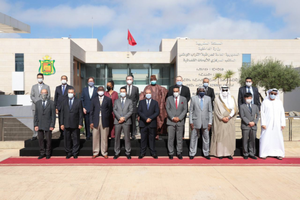 Diplomatie- Plusieurs ambassadeurs accrédités au Maroc visitent le siège du BCIJ