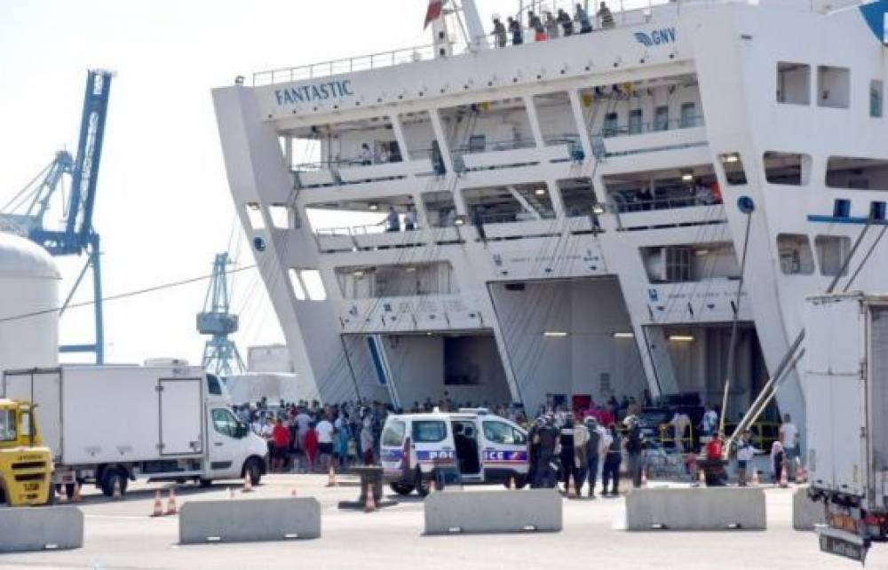 Sète : Des passagers en provenance du Maroc refusent de débarquer