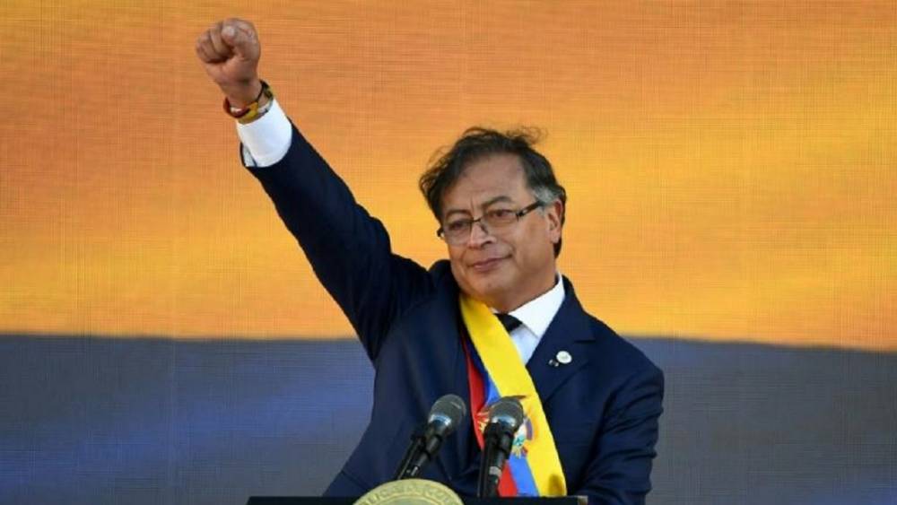 Gustavo Petro investi nouveau président de la Colombie