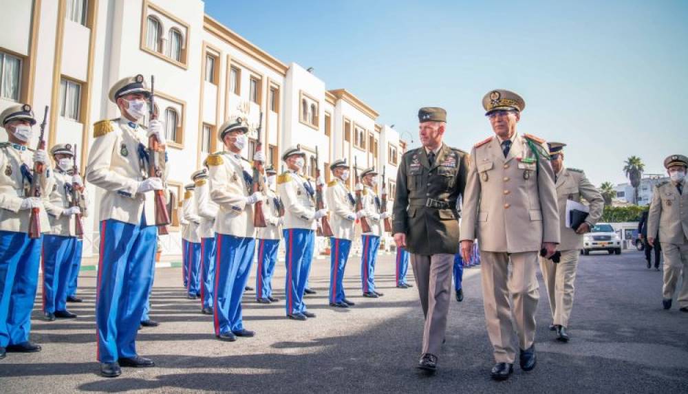 Le général Todd Wasmund, Chef de l’armée américaine en Europe visite le Maroc