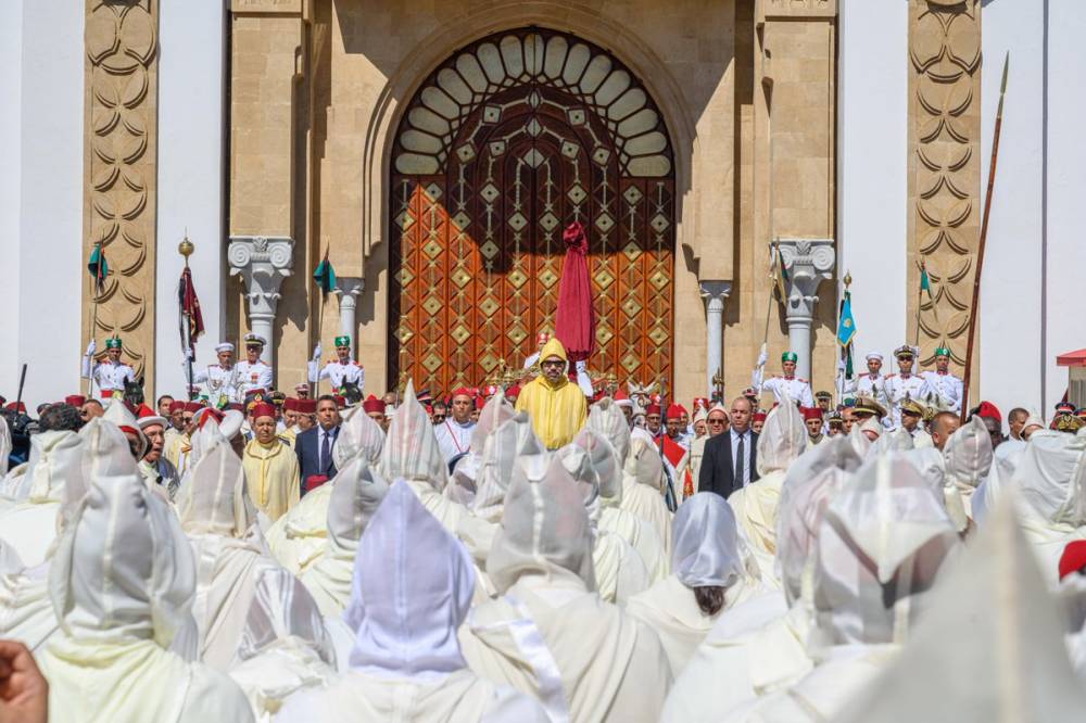 Une photo de Sa Majesté le Roi, choisie par The Guardian parmi les plus marquantes au monde