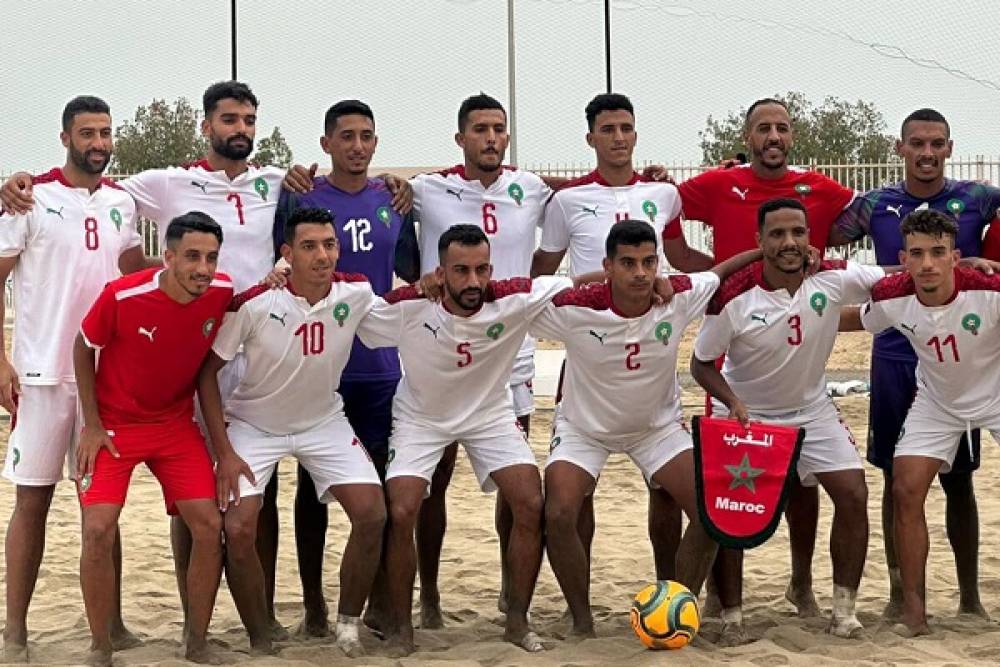 Beach-soccer : victoire du Maroc chez l’Arabie Saoudite en amical