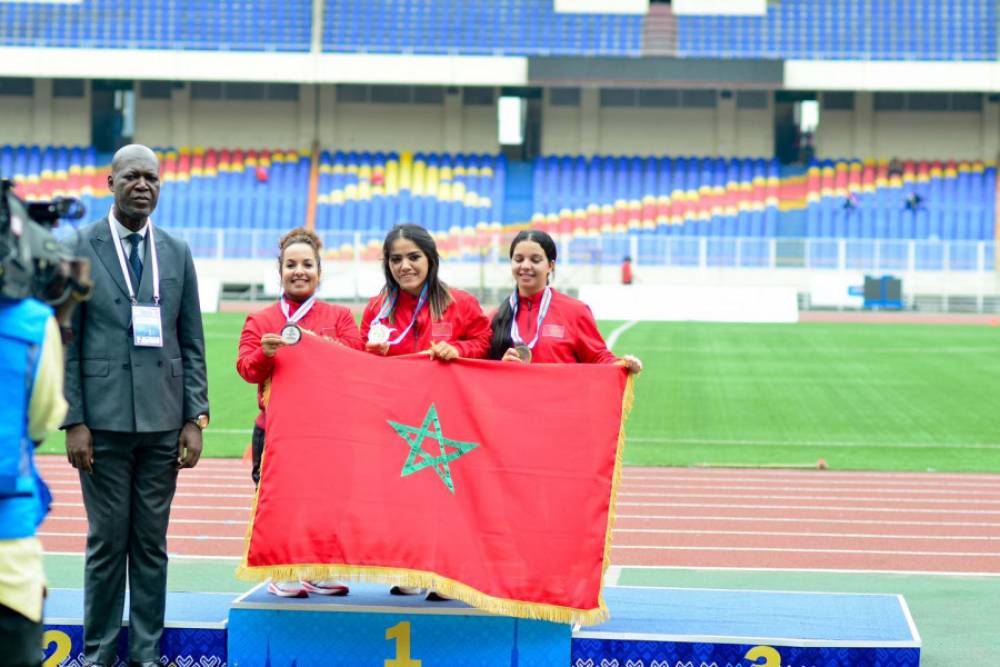 Jeux de la francophonie : les para-athlètes marocaines monopolisent le podium du lancer de poids