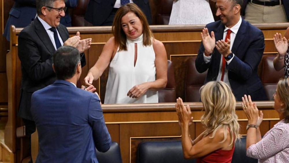 Espagne: la candidate du Parti socialiste élue présidente du Congrès des députés