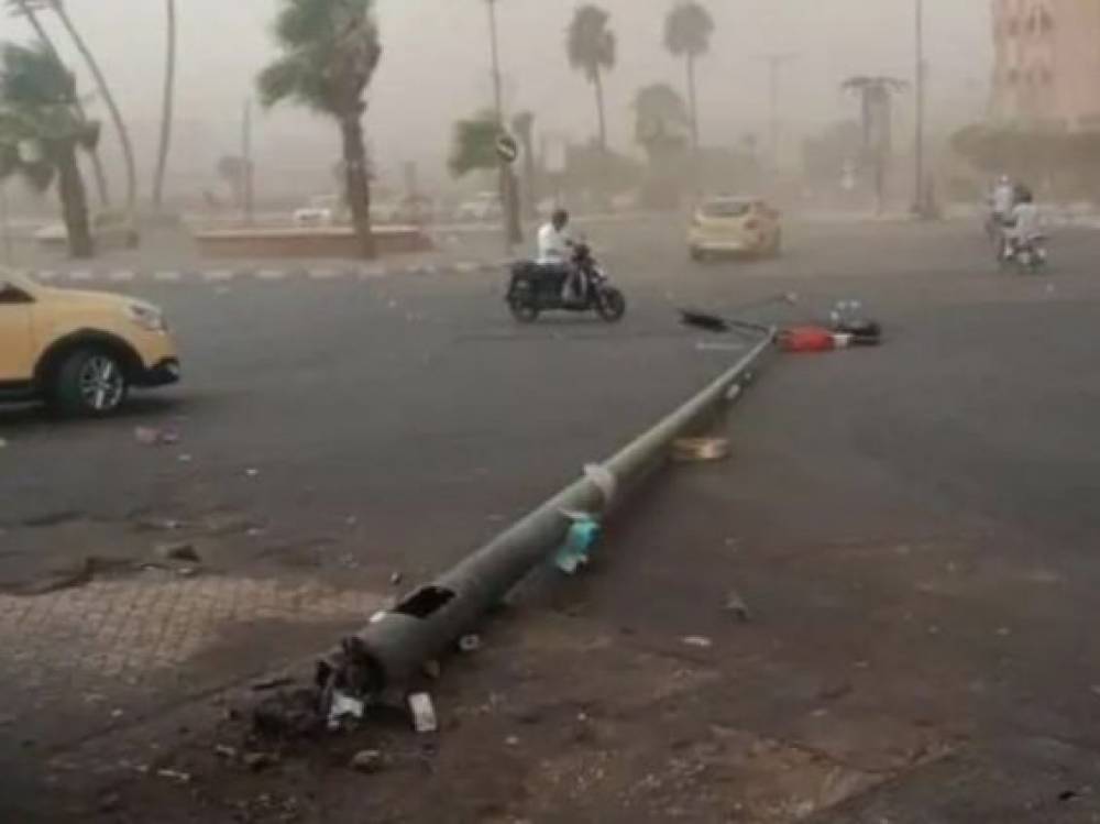 Maroc : Une tempête de sable provoque un décès à Marrakech