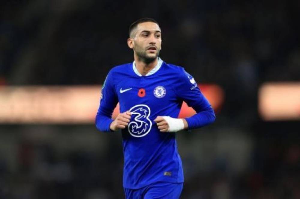 Football : Hakim Ziyech n’a pas encore de numéro à Chelsea