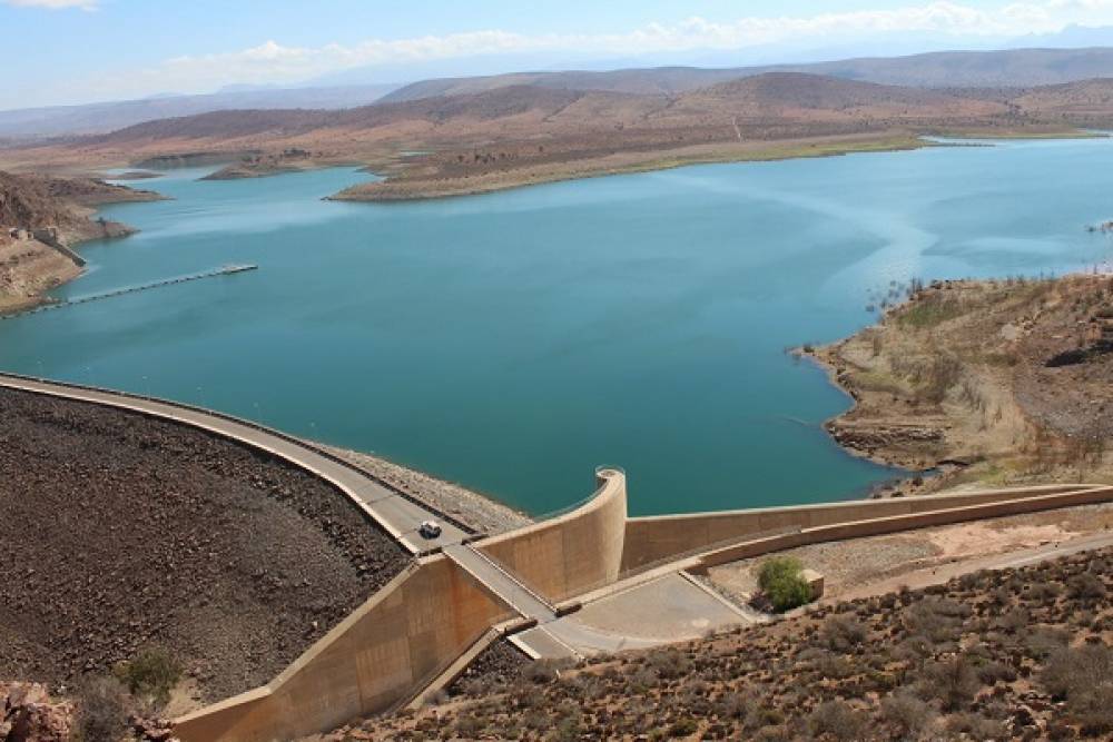 Les dernières pluies ont apporté 25,5 Mm3 d'eau au barrage Mansour Eddahbi