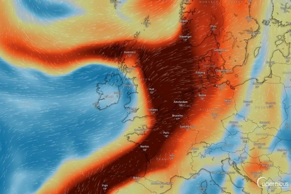 L'Europe survolée par des panaches de dioxyde de soufre