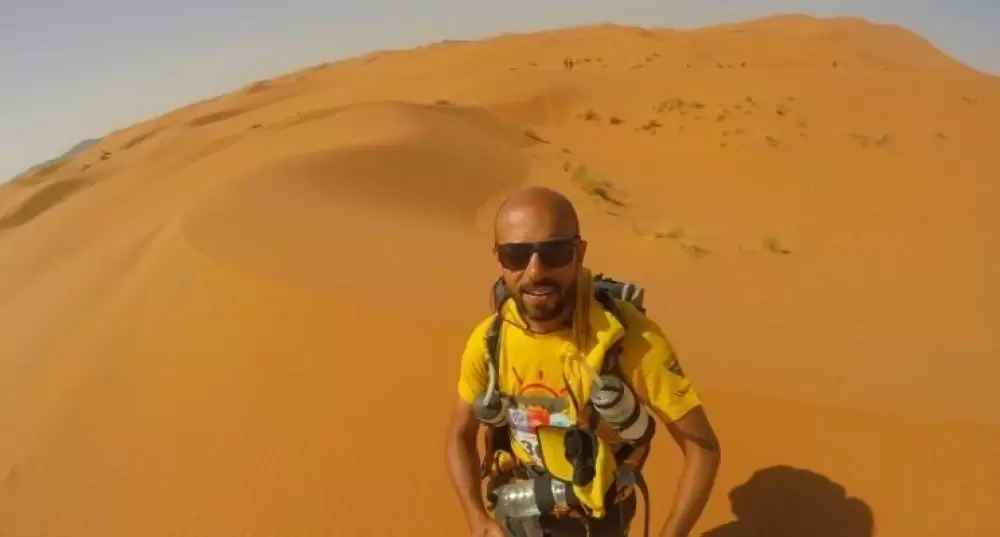 Ichem Zaher, premier marocain à tenter l'aventure de l’Enduroman