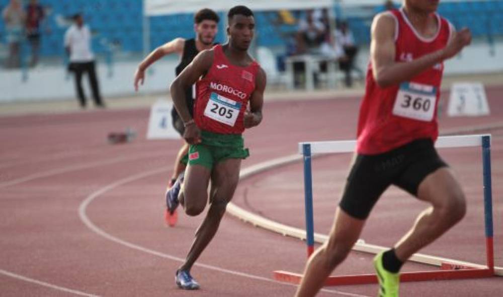 Championnats arabes d’athlétisme cadets (garçons et filles): la sélection marocaine occupe la 1ère place avec un total de 21 médailles, dont 9 en or