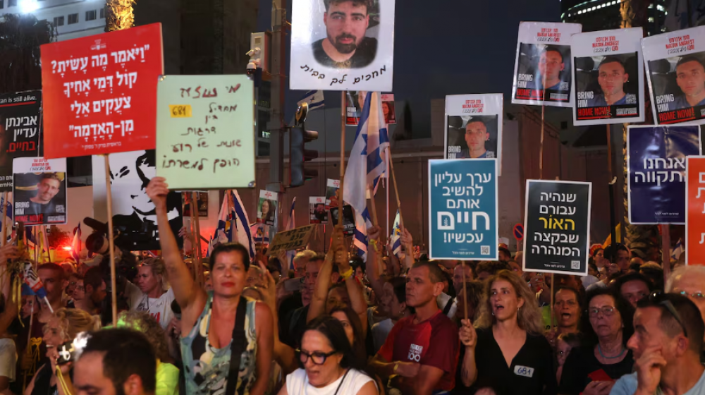À Tel-Aviv, une marée humaine pour demander l’arrêt de la guerre et le retour des otages