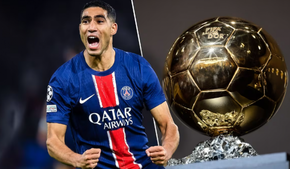 Ballon d’Or 2025: les nommés révélés ce jeudi, Hakimi parmi les favoris