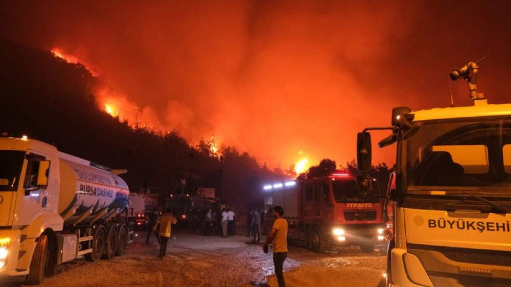 Turquie : Sept villages évacués à cause d’un incendie au nord-ouest