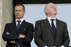 Aleksander Ceferin, président de l'UEFA, ne défiera pas Infantino pour prendre la présidence de la Fifa