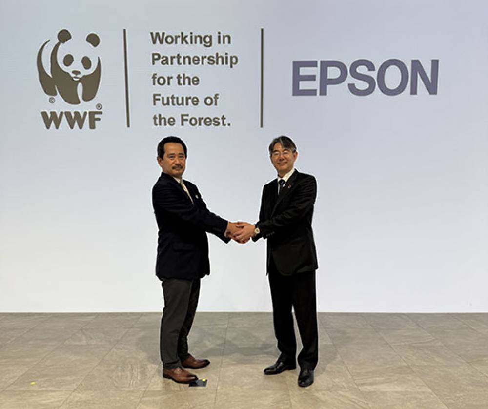 WWF et Seiko Epson renforcent leur partenariat international  en faveur de la biodiversité
