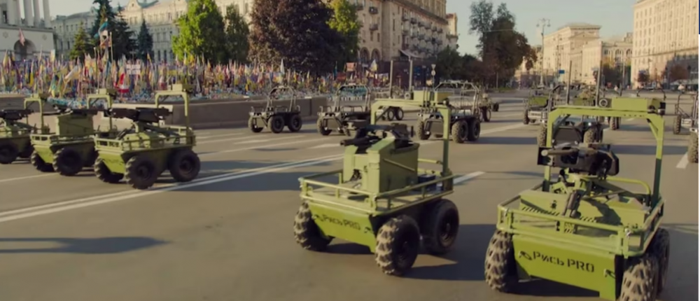 Une armée de robots a envahi les rues de Kyiv : l’incroyable démonstration de l’Ukraine en images