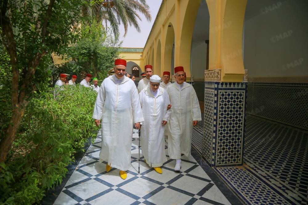 Province d’Errachidia: Dons royaux au Mausolée Moulay Ali Cherif et à la Zaouïa Derkaouia