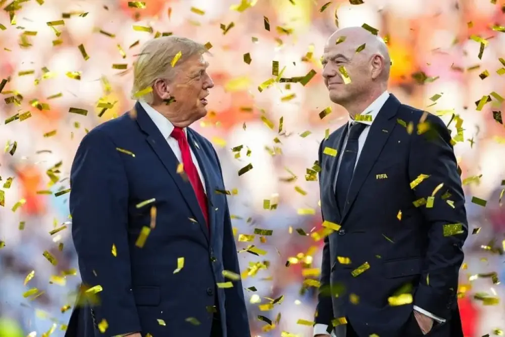 La Maison Blanche réfute tout échange entre Trump et Gianni Infantino
