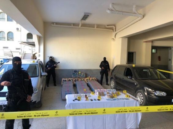 Fès : Saisie de plus d'une tonne de chira et arrestations pour soupçons de trafic de drogue et de psychotropes