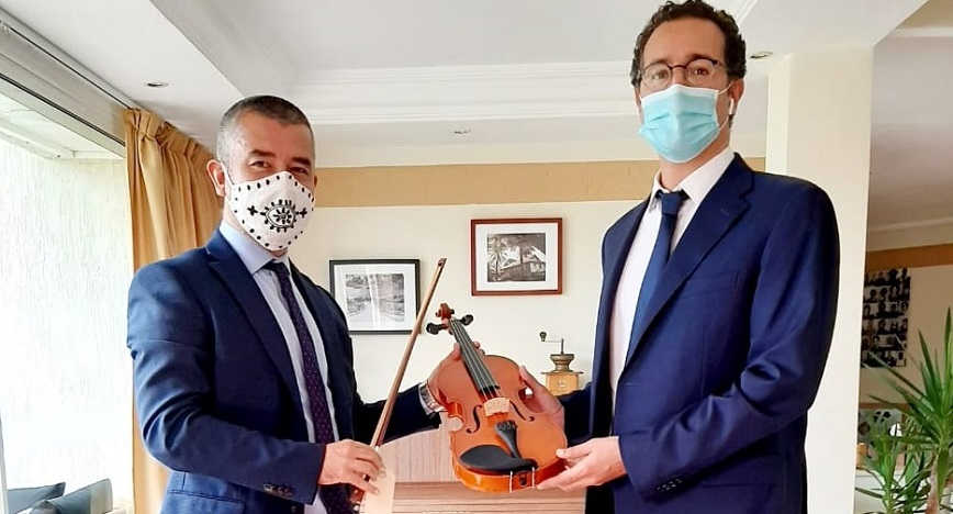 Music Fund fait don d’un lot d’instruments de musique destiné aux conservatoires du Maroc