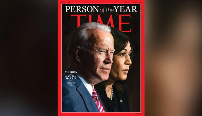 Joe Biden et Kamala Harris « Personnalités de l’année » du magazine Time