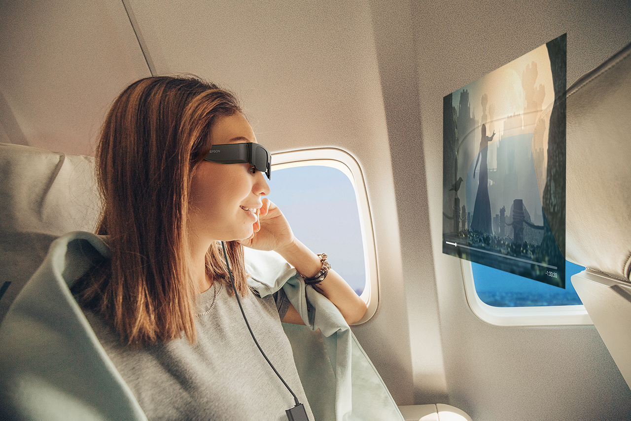 Epson annonce une nouvelle génération de la technologie de lunettes connectées Moverio