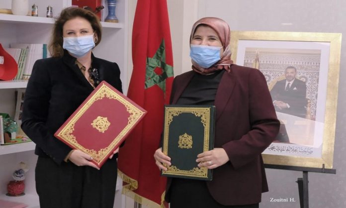 SA la Princesse Lalla Zineb préside la cérémonie de signature d’une convention entre le ministère de la solidarité et la ligue marocaine pour la protection de l’enfance