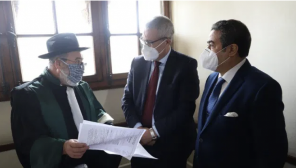 Le ministre de la Justice en visite à la Chambre hébraïque du tribunal civil de Casablanca