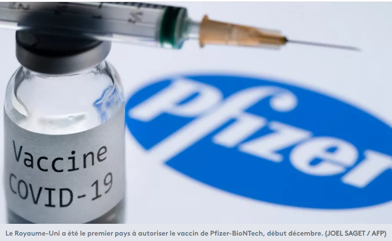 Covid-19 : l'Agence européenne des médicaments se réunit le 21 décembre sur le vaccin Pfizer-BioNTech
