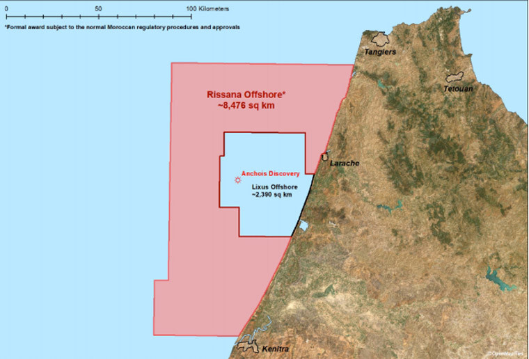 Chariot Oil & Gas décroche une nouvelle licence au Maroc, Rissana Offshore