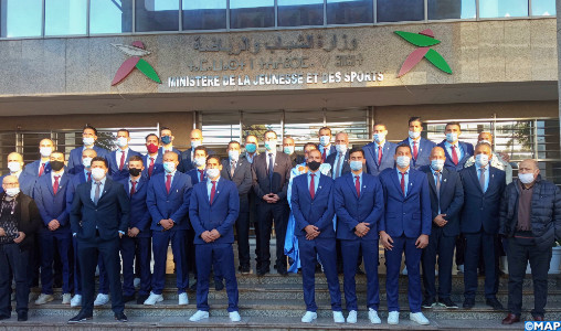 Handball: Réception à Rabat en l’honneur de la sélection nationale qualifiée au Mondial ( Egypte-2021)