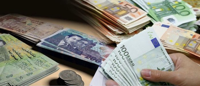 Le dirham se déprécie face à l’euro et s’apprécie face au dollar