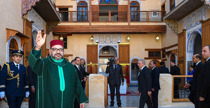 Le roi Mohammed VI en vacances à Fès
