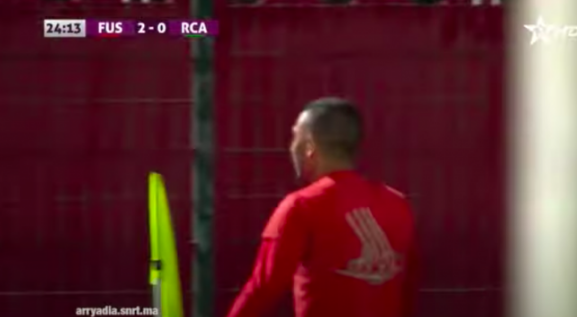 Botola : Le FUS réagit à la célébration polémique de Reda El Hajhouj