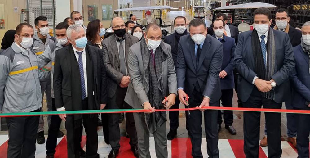 Inauguration d’une presse d’emboutissage de haute performance industrielle à l’usine Renault de Tanger