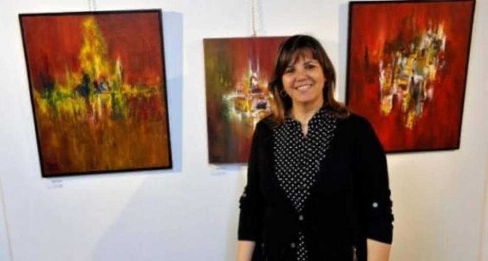 L'artiste-peintre marocaine Hayat Saidi primée en Italie