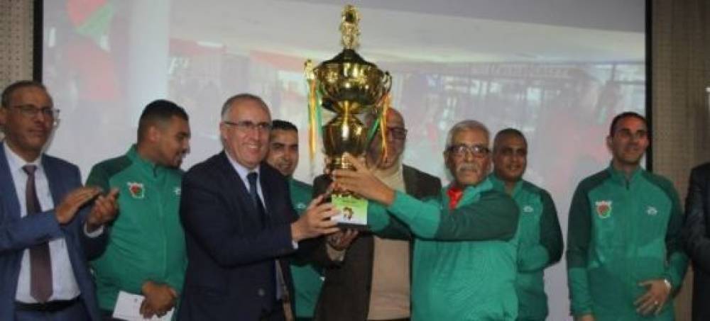 Rabat : Réception en l'honneur de la sélection marocaine de pétanque, championne d'Afrique