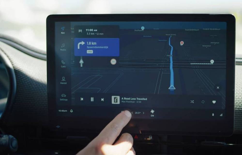 TomTom dévoile un système d’exploitation pour voiture fondé sur Android Automotive