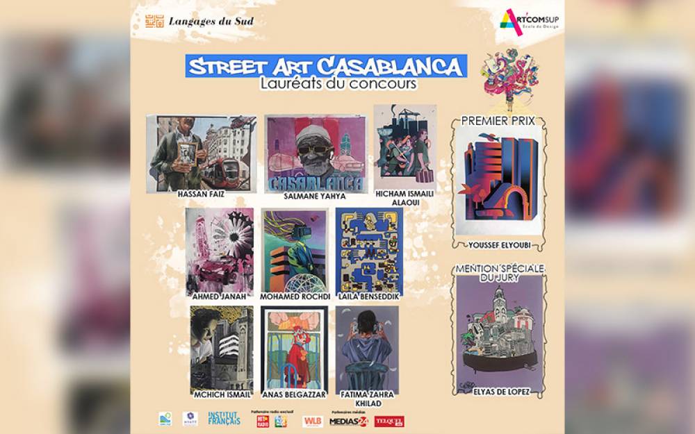 Le gagnant du concours “Street Art Casablanca” est…