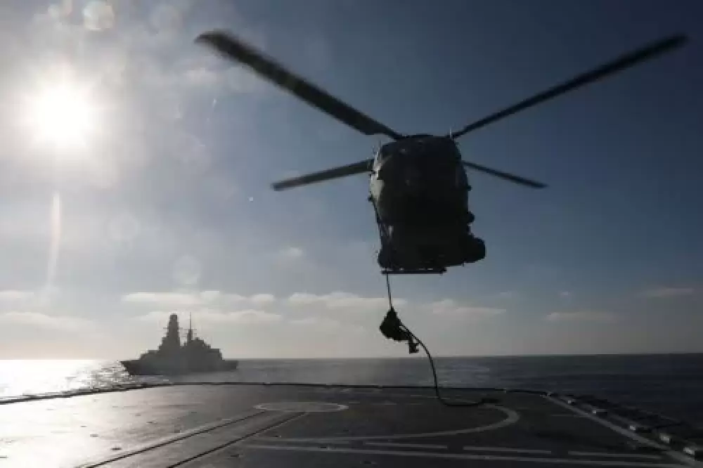 Manœuvres militaires navales conjointes entre l’Italie et le Maroc dans l’Atlantique