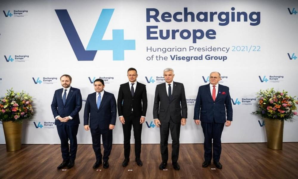 Première réunion ministérielle "V4+Maroc" du Groupe de Visegrád tenue à Budapest