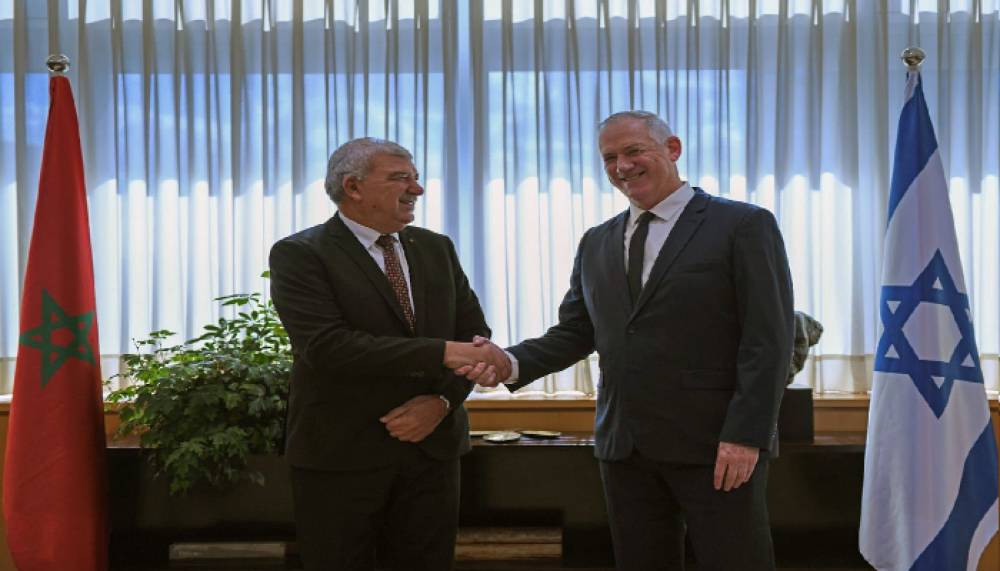 Israël: Benny Gantz s’entretient avec le chef du bureau de liaison du Maroc à Tel Aviv