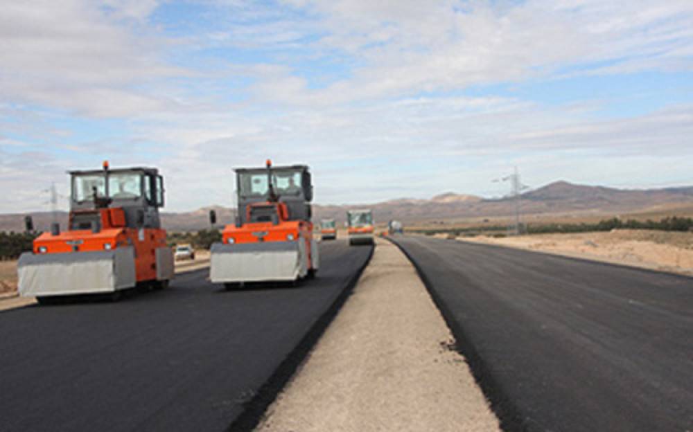 Azilal: Les travaux de terrassement de la route nationale n°25 reliant Bin El Ouidane à Afourer ont atteint 70%