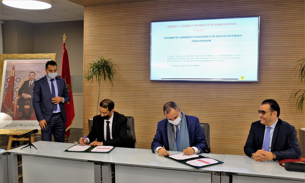 Signature de 7 conventions pour la réalisation de projets d’intérêt économique au profit des chambres de commerce, d’industrie et de services