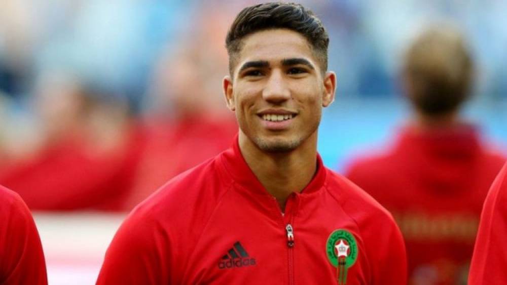 Achraf Hakimi dans l’équipe type de l’Afrique