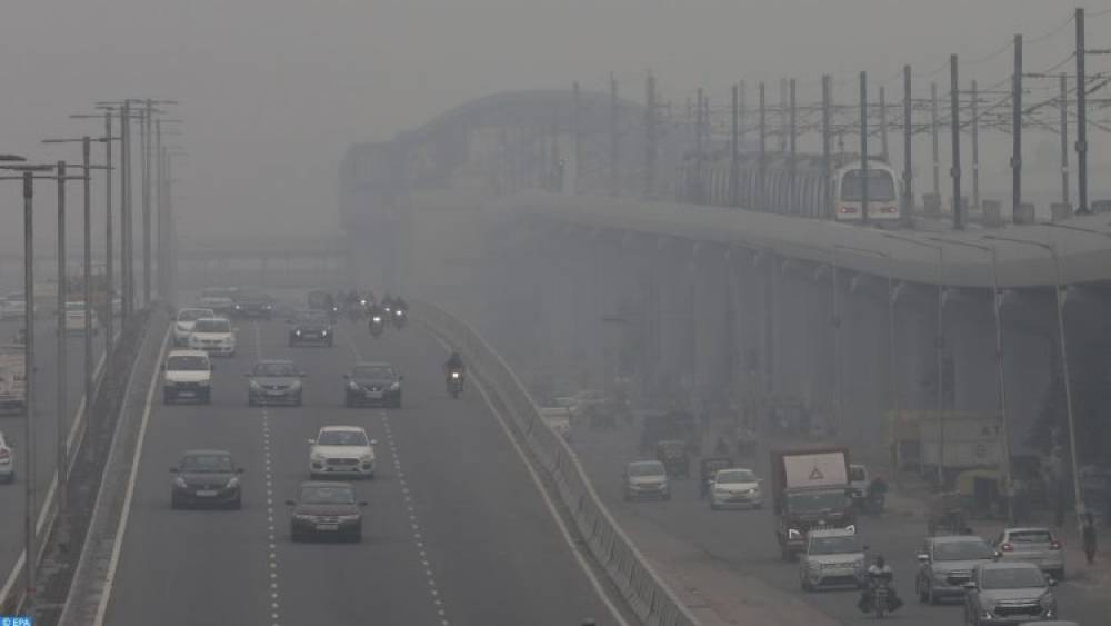 New Delhi: Le niveau de la pollution grimpe au palier « dangereux »