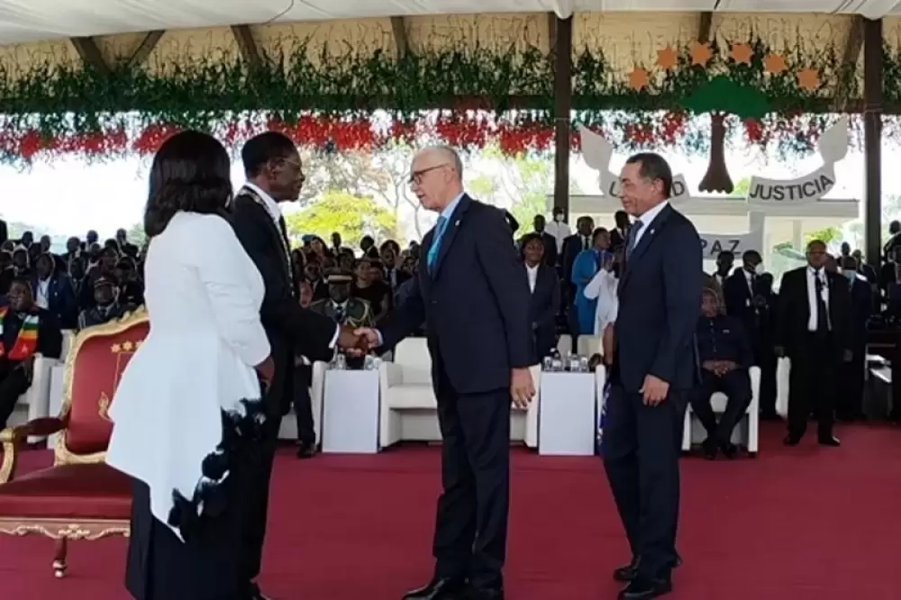 Talbi Alami représente le Roi à la cérémonie d'investiture du président de Guinée équatoriale