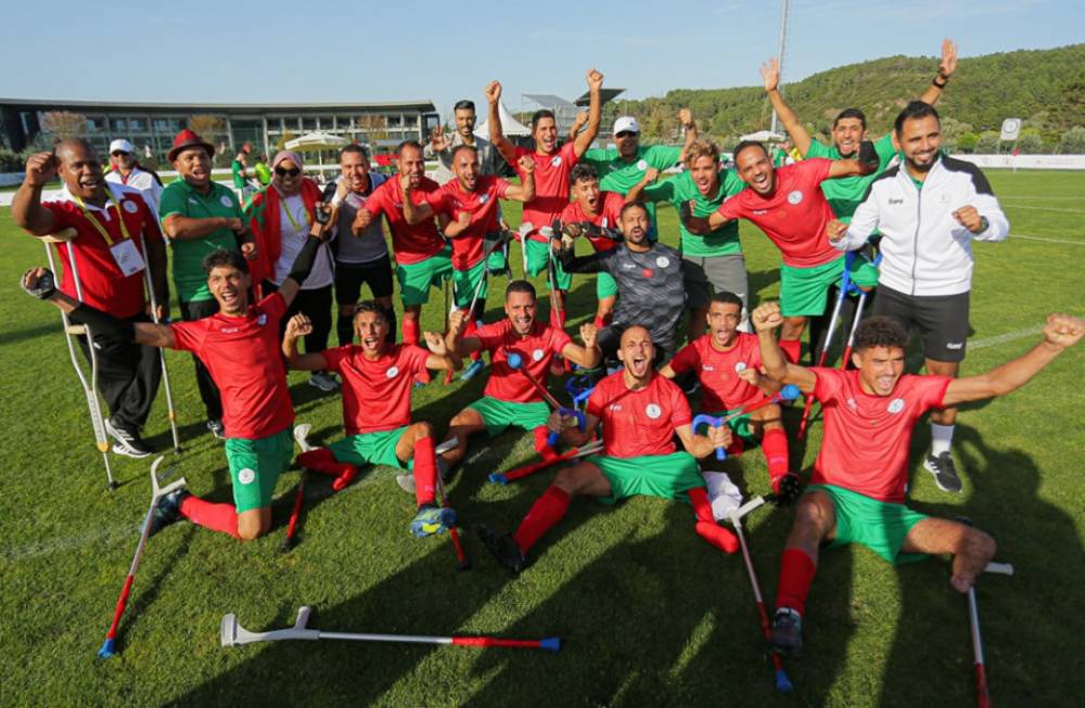 Rétro 2022: la sélection marocaine des amputés honore les couleurs nationales à l'international